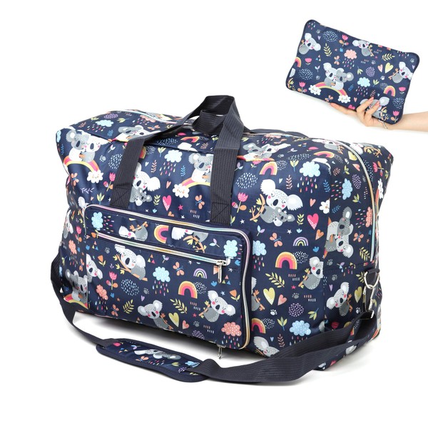 Bolsa de viaje plegable grande de 22 pulgadas, bolsa de