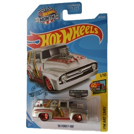 Hot Wheels Art Cars 1/10 Zamac '56 Ford F 100 187/250 [2019 Month Card]