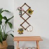 Wgfkvas 2 Pack Expandable Coat Rack, Accordion Wall Hangers, Wooden