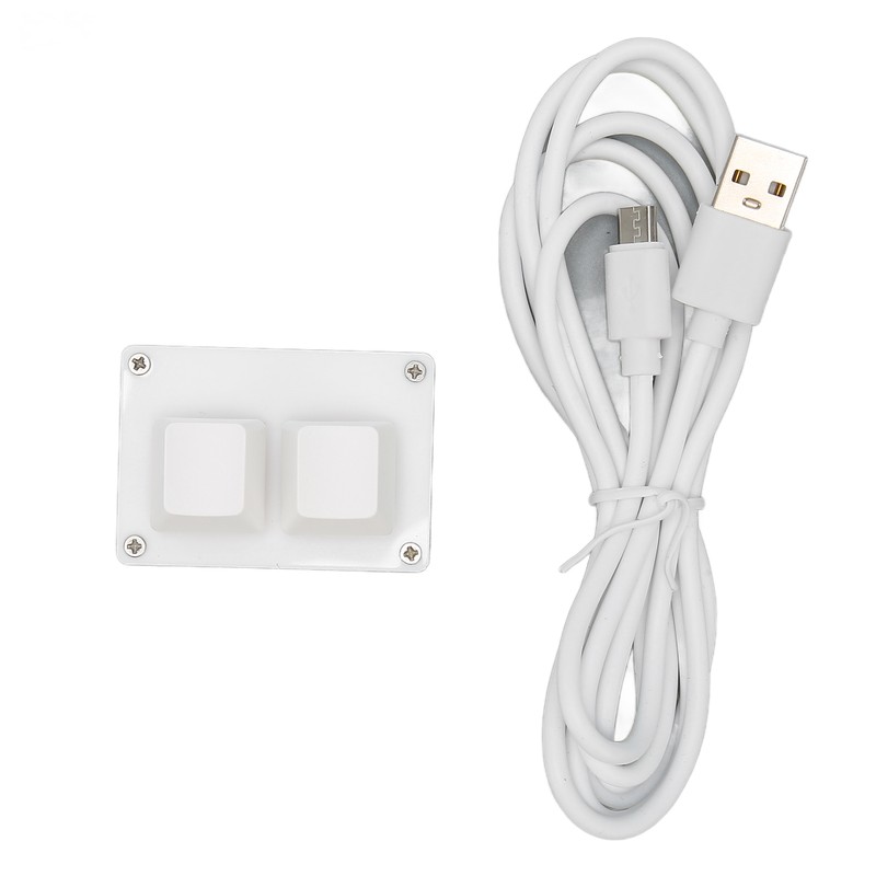 Mini Keypad 2 Keys USB Red Switch Plug and Play