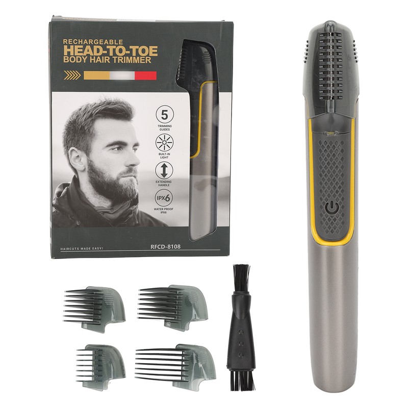 Body Hair Trimmer Electric Body Groomer Battery Powered Hair Cutting