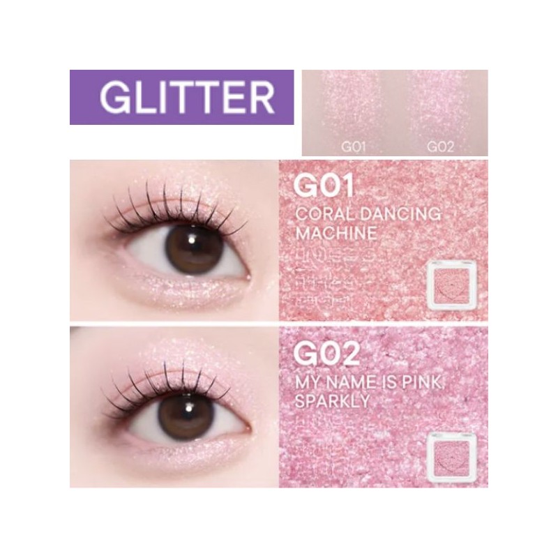 PERIPERA Heart Pocket Single Shadow 2color Set, Color1#$%Color2:M07 Evenly Ripened