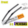 PEJIEDAS 3 x OEM Wiper Blades, Replacement Wiper Blades for