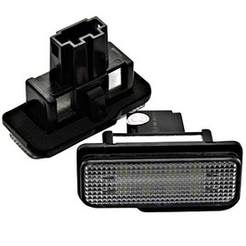 LED Number Plate Lighting Module E-Mark Plug & Play Xenon Look 1k