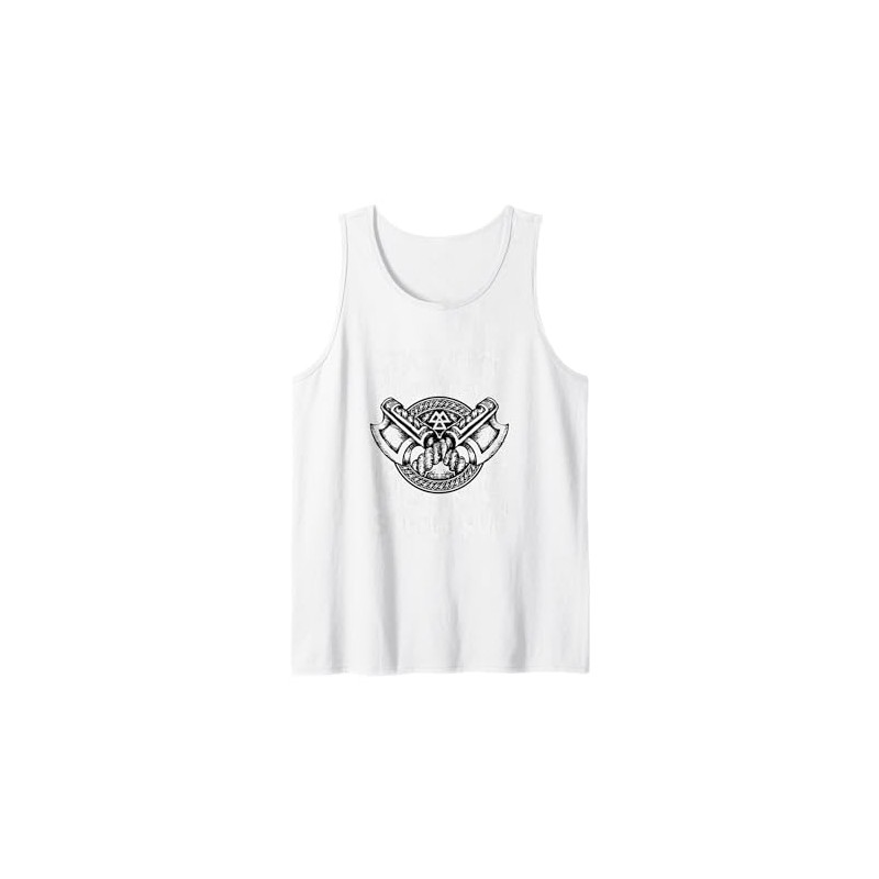 Ascia regalo guerriero vichingo e valknut Canotta