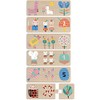 Vilac VIL8905 Suzy Ultman Maman-Baby Trio Puzzles Wooden, Multicoloured