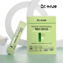 Dr. True 닥터트루 프로바이오틱스 패밀리 100억 보장 유산균 30포 Dr. True Probiotics Family 1 Billion Guaranteed Probiotics 30 sachets