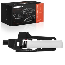 A-Premium Front or Rear Right Passenger Side Interior Door Handle Compatible with Chrysler Sebring 2007-2010 Sedan, Sebring 2008-2010 Convertible, Chrome Lever, Replace# 68018986AA