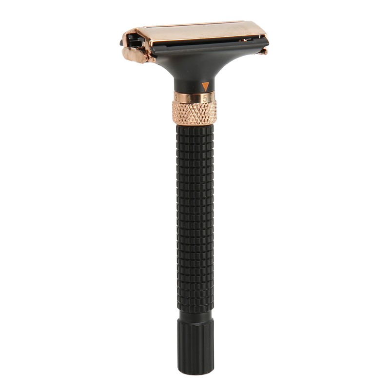 Shaving Handle Metal Safety Double Edge Reusable Shaving Long Handle