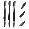 Outanaya 10pcs Double-ended Eyebrow Brush Set Eyebrow Spoolie Lash Comb