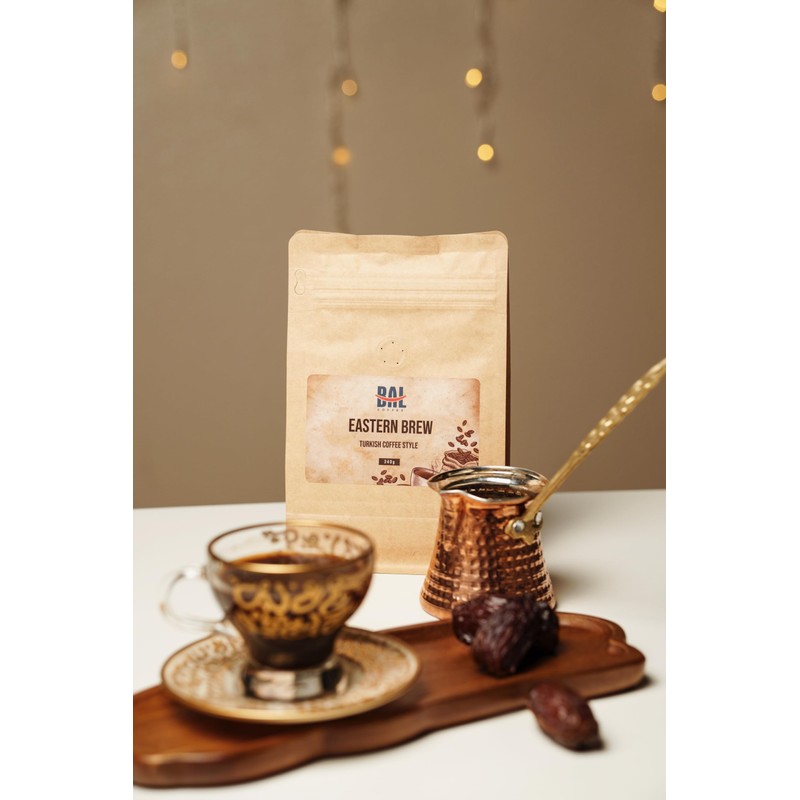 BAL Coffee Eastern Brew Turkish Style Coffee - Caffeine-Free, Vegan-Friendly