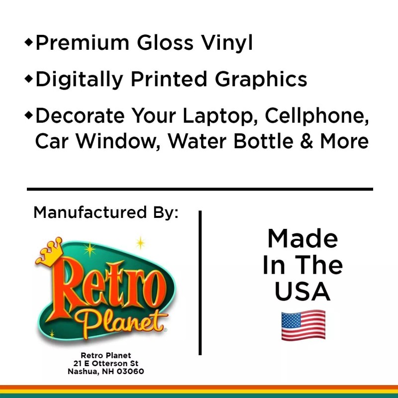 RetroPlanet Vinyl Sticker; Massachusetts Nautical Flag State Abbreviation Die Cut