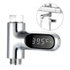 Shower Thermometer, Digital Shower Thermometer ℃/℉ Bath Temperature Monitor Water