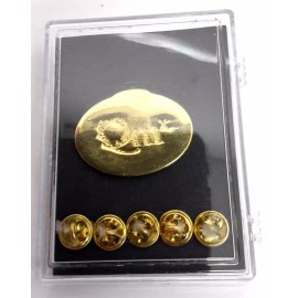 Star Trek CARDED QMX Deluxe Magnetic Badge- NG/Voyager/Ter - Next Gen Deluxe Set w Pips