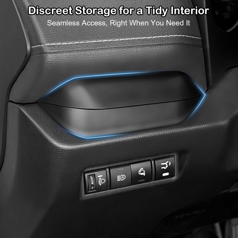 CARFIB Driver's Drawer Storage Box Fit for Toyota RAV4 Accessories