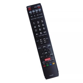 Unbranded GB118WJSA Replace Remote for Sharp AQUOS TV LC-40LE830U LC-60EQ30U LC-55LE653U