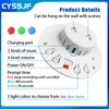 Medical Alert Button Emergency Call System with Strobe Light &