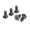 (30pcs)#6-32x3/8 Flat Head Socket Cap Screws, Hex Socket Countersunk Flat