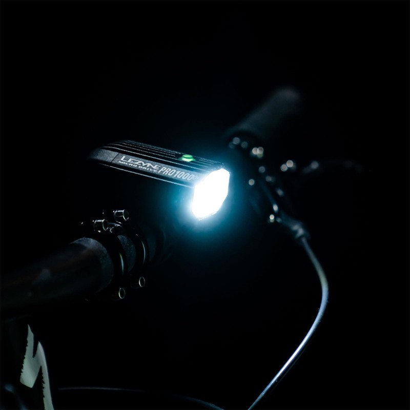 LEZYNE Micro Drive Pro 1000+ Front Light - Satin Black