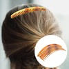 PACKOVE 6Pcs Hair Side Combs for Women Durable Plastic Hairdressing