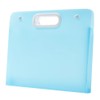 Sohynca Plastic Art Portfolio, Large Art Portfolio with Handles,Waterproof Portfolio