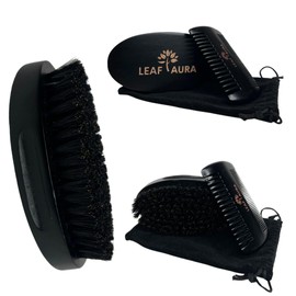 Leaf Aura Beard Brush And Comb