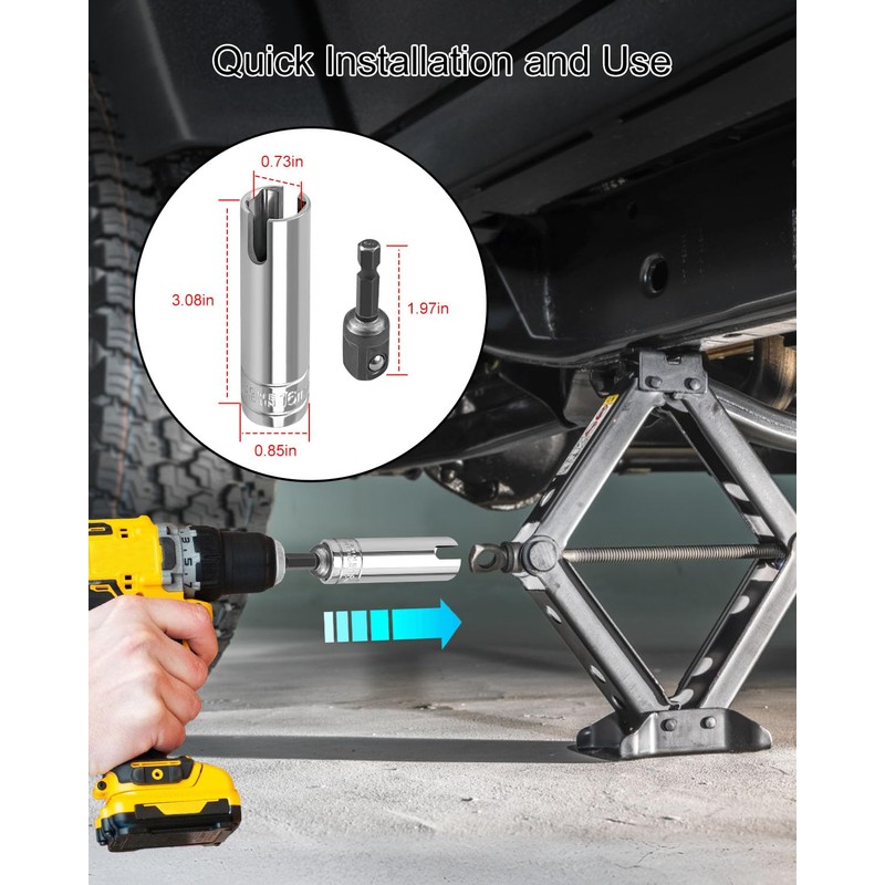 Camper Crank Handle Drill Bit Kit Fits for Coleman Fleetwood