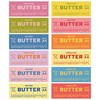 Laffact Colorful Butter Stick Shaped Bookmark, 120Pcs Book Club Reader
