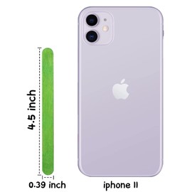 120 Pcs Colored Popsicle Sticks for Crafts, 4.5 Inch Colored Wooden Craft Sticks, Ice Cream Sticks, Lolly Sticks Great for DIY Craft Creative Designs or Children Education