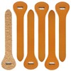 Leather Pulls, Zipper Sliders, Zipper Pulls, Total Length: 2.8 inches
