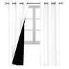 BGment Thermal Insulated 100% Blackout Curtains for Bedroom with Black