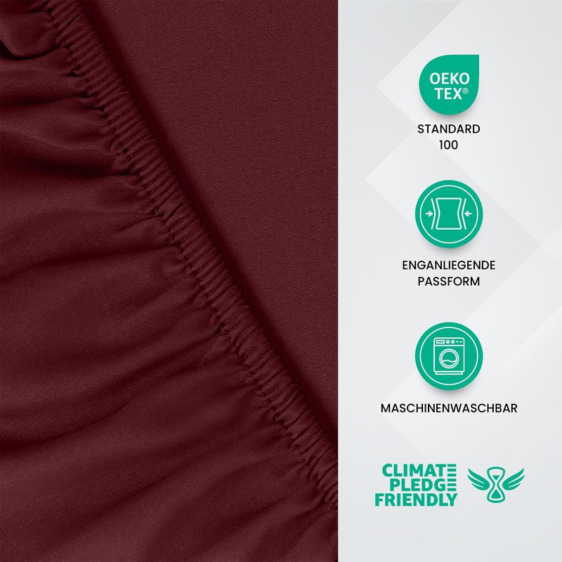 Utopia Bedding Brushed Microfibre Deep Fitted Sheet