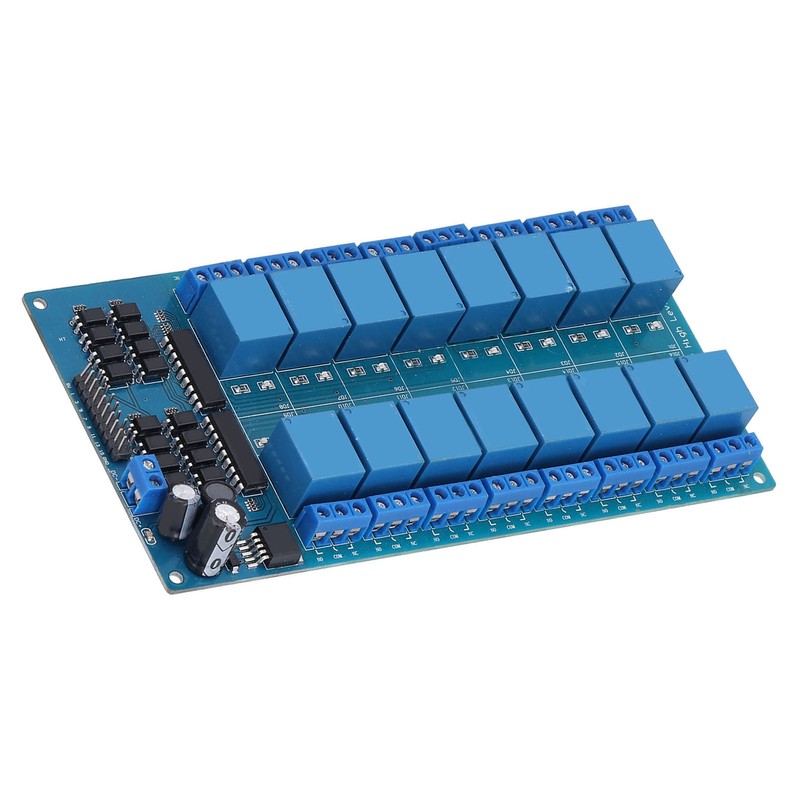 Relay Module 16 Channel with Optocoupler Protection Power Supply High