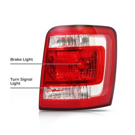 Escape Tail Lights Assembly Compatible with 2008-2012 Ford Escape Right Passenger Side Taillight Brake Lamp Reverse Light Replace FO2801210 8L8Z13404A(w/o Bulbs&Harness&Lamp Socket)