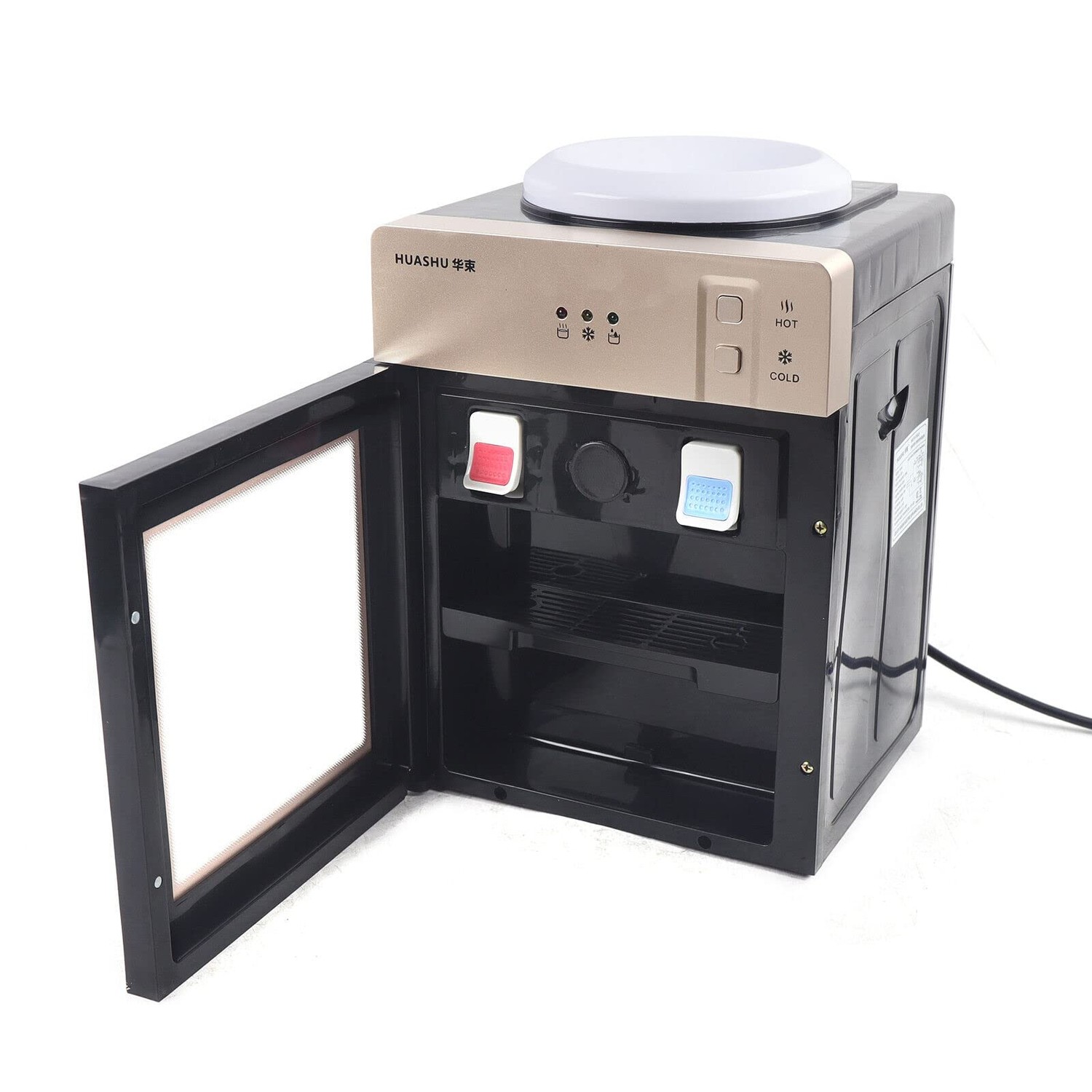 Water Dispenser, 5 Gallon Top Loading Mini Countertop Water Cooler ...