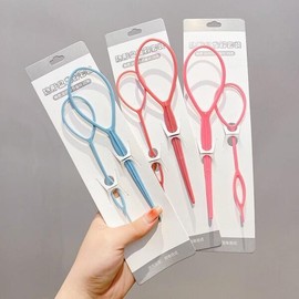 핑크 블루 단색 플라스틱 스타일링 도구 토시 포니 테일 클립 헤어 브레이드 메이커 2 4 개 [01 2Pcs Gray] Pink Blue Solid Color Plastic Styling Tool Toshi Ponytail Clip Hair Braid Maker 2 4 Pieces [01 2Pcs Gray]