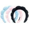 POMVIEA Makeup Headband for Washing Face Women Soft Cloth Head