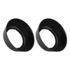 2PCS Lens Hood for Nikon AF Mount 28‑105mm F3.5‑4.5D Lens