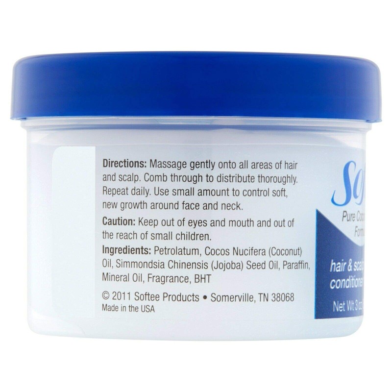 Softee Pure Coconut Oil Formula Hair and Scalp Treatment 3