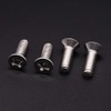 1/4-20 x 1 (30 Pack) Phillips Flat Head Machine Screws,