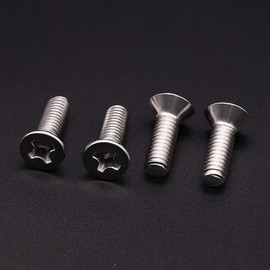 1/4-20 x 1 (30 Pack) Phillips Flat Head Machine Screws, Stainless Steel 304 (18-8), UNC Coarse Thread, Countersunk Head Machine Screws, Phillips Drive #3