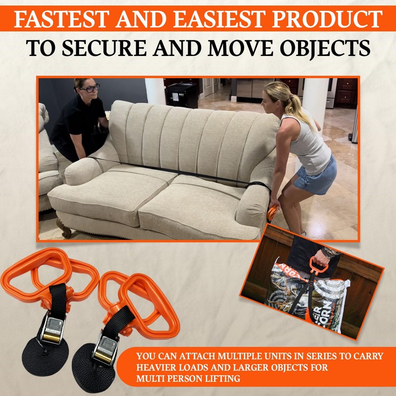 MULTUS Handle and Haul 2 Handle Moving Strap to Lift