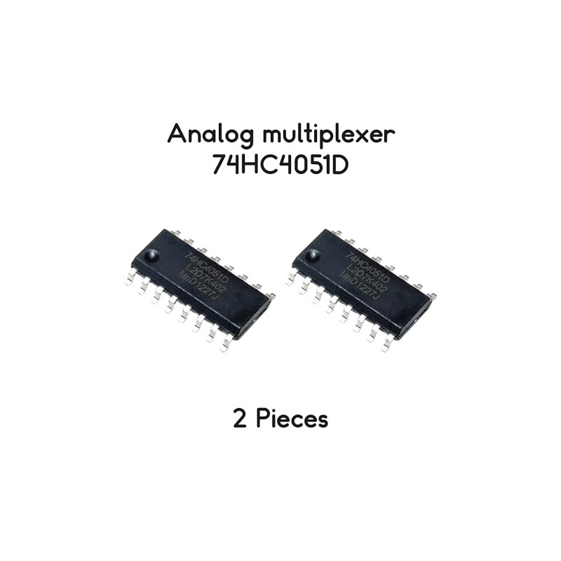 74HC4051D 74HC4051 SMD SO-16 Analogue Multiplexer Pack of 2