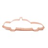 Police Car Cookie Cutter, Copper