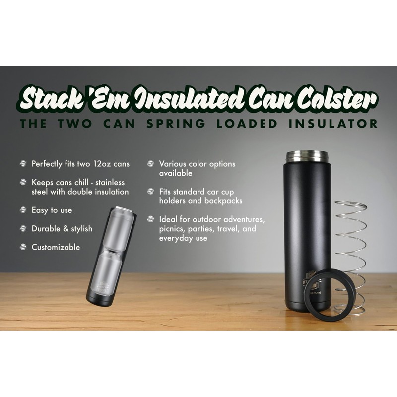 2 Can Double Insulated Cooler (Red)