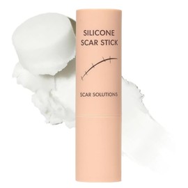 Barra de silicona para cicatrices - Barra de silicona para cicatrices al 60% - 5.7 g/0.2 fl oz - Suaviza, alisa y reduce la apariencia de las cicatrices - Para rostro y cuerpo (0.2 fl oz (Pac