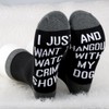 JNIAP True Crime Socks Dog Lover Socks I Just Want