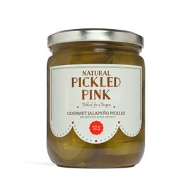 Pickled Pink 16 oz. Gourmet Jalapeno Pickles - 2 pack