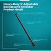 Flashpoint Heavy-Duty 9' Adjustable Background Crossbar (Black)