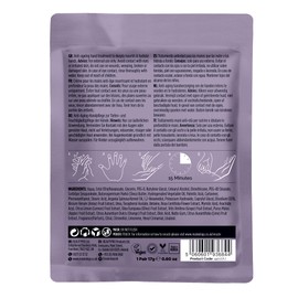 MASKOLOGY HAND MASK Hydrating Hand Treatment 1 Pair | Anti Ageing Hand Mask | Apple Extract |Nourishing Argan Oil & Shea Butter | Hand Moisture Gloves | 100% Plant Based |